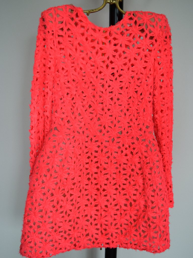 Bronx And Bronco Casey Mini Dress In Fuchsia